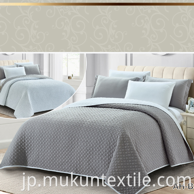 Quilted Bedcover Bedsheet